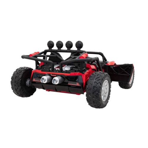 Buggy Racing 5 pojazd 2x200W czerwony na akumulator JS3168.CR